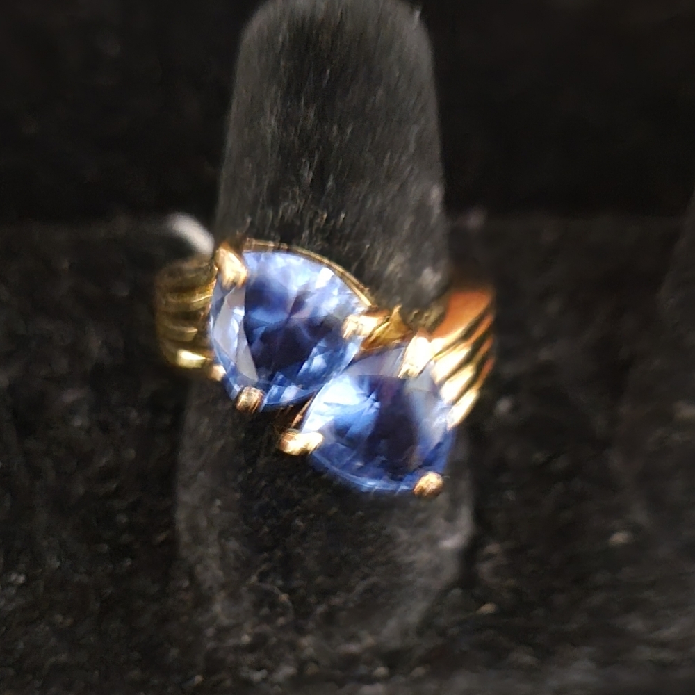 TECHNIBOND GOLD ,SIMULATED TANZANITE